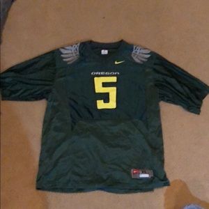 Authentic Nike Oregon Ducks 5 Jersey